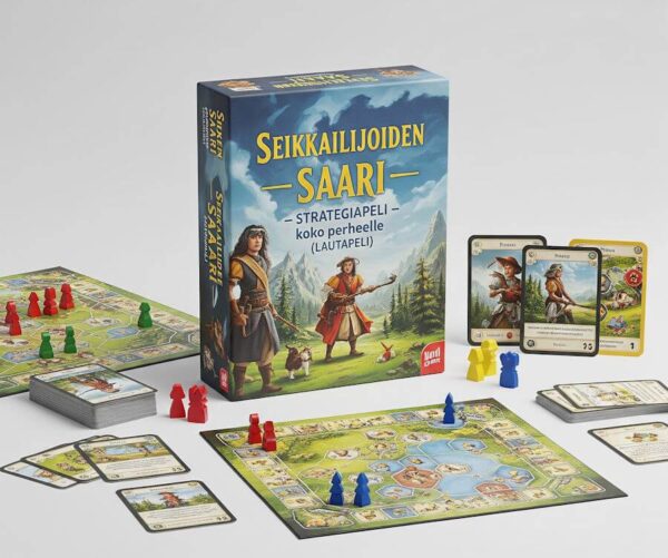Seikkailijoiden Saari – Strategiapeli koko perheelle